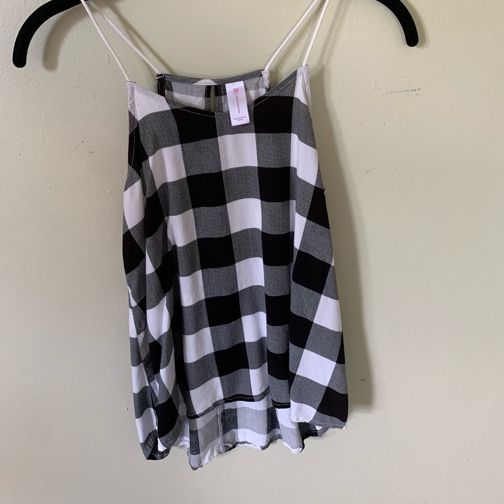 [SALE] no boundaries buffalo plaid tank